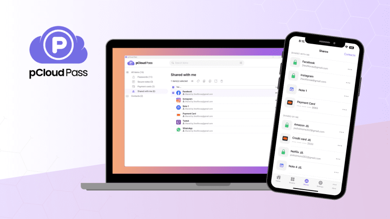 Chiffrez vos mots de passe sur tous les appareils avec pCloud Pass