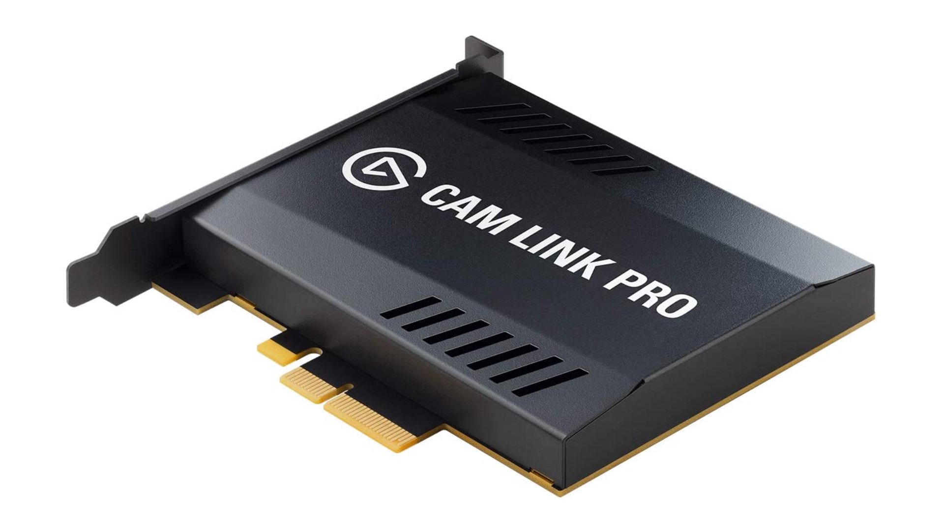 Meilleures cartes de capture : la Elgato Cam Link Pro sur fond blanc.