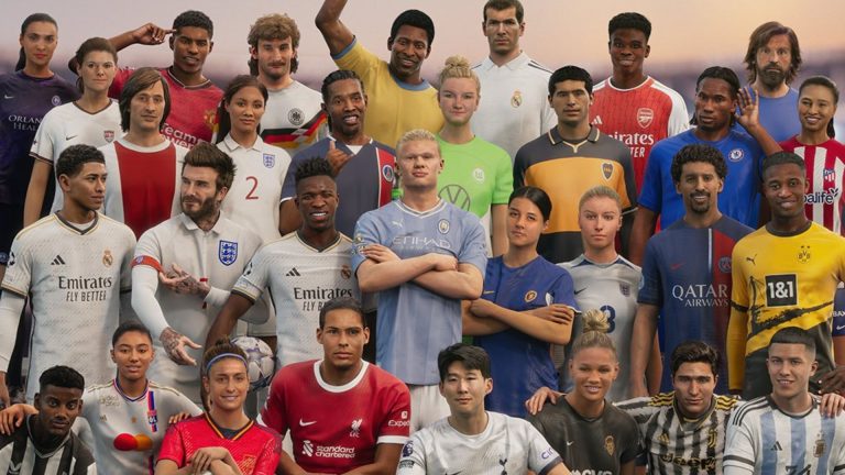 La couverture EA Sports FC 24 est absolument traînée en ligne
