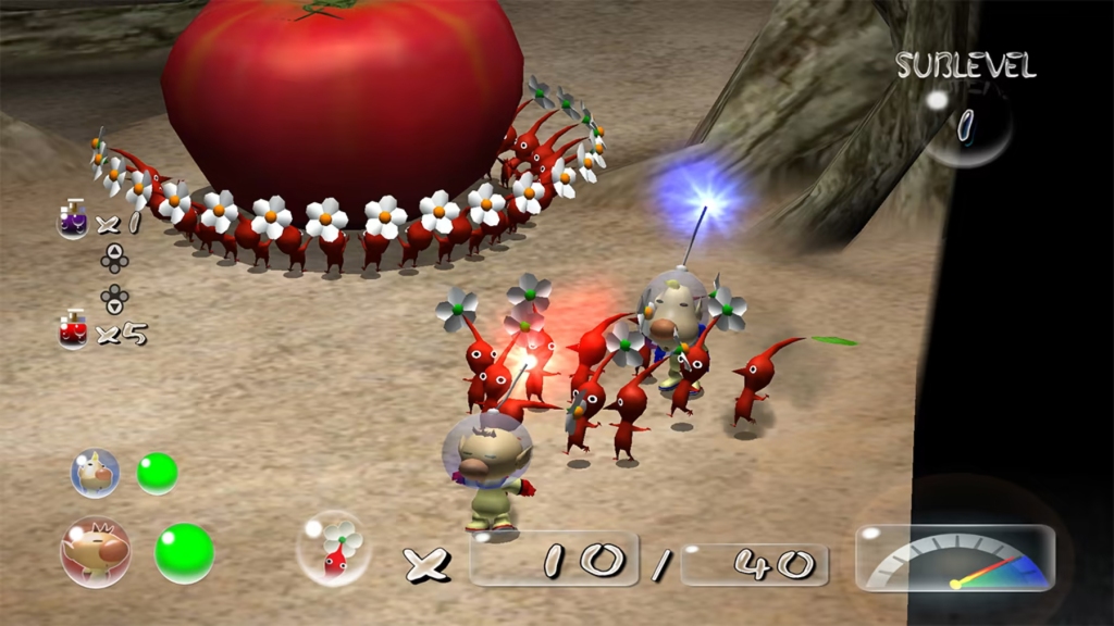 Nintendo GameCube Pikmin 2 corrige un problème que l'original n'a jamais eu avec la longueur et son horrible système de grottes sans limite de temps ni véritable stratégie.