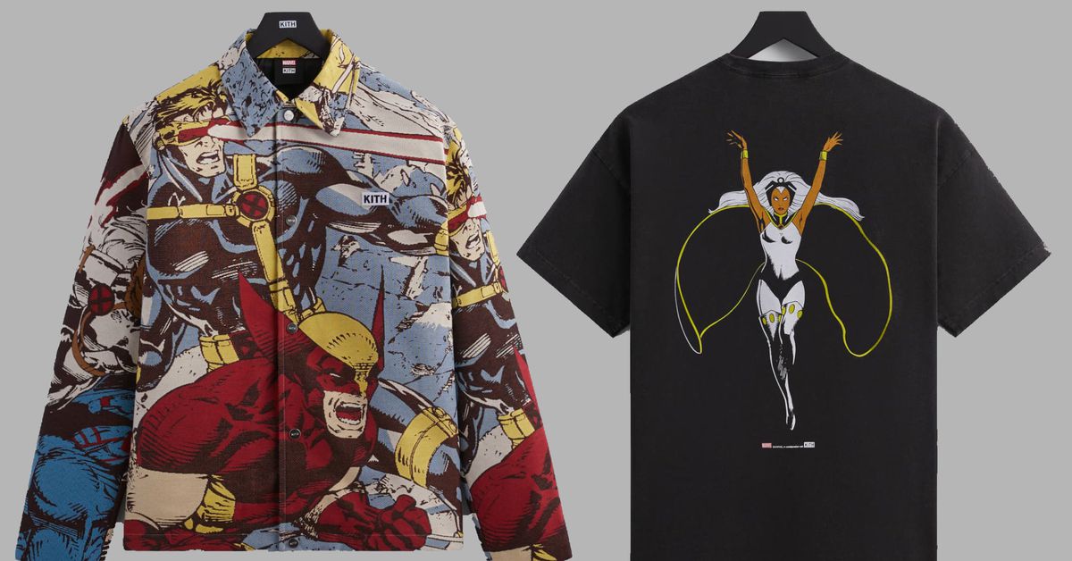 Kith a fabriqué des vêtements hypebeast pour le 60e anniversaire de X-Men
