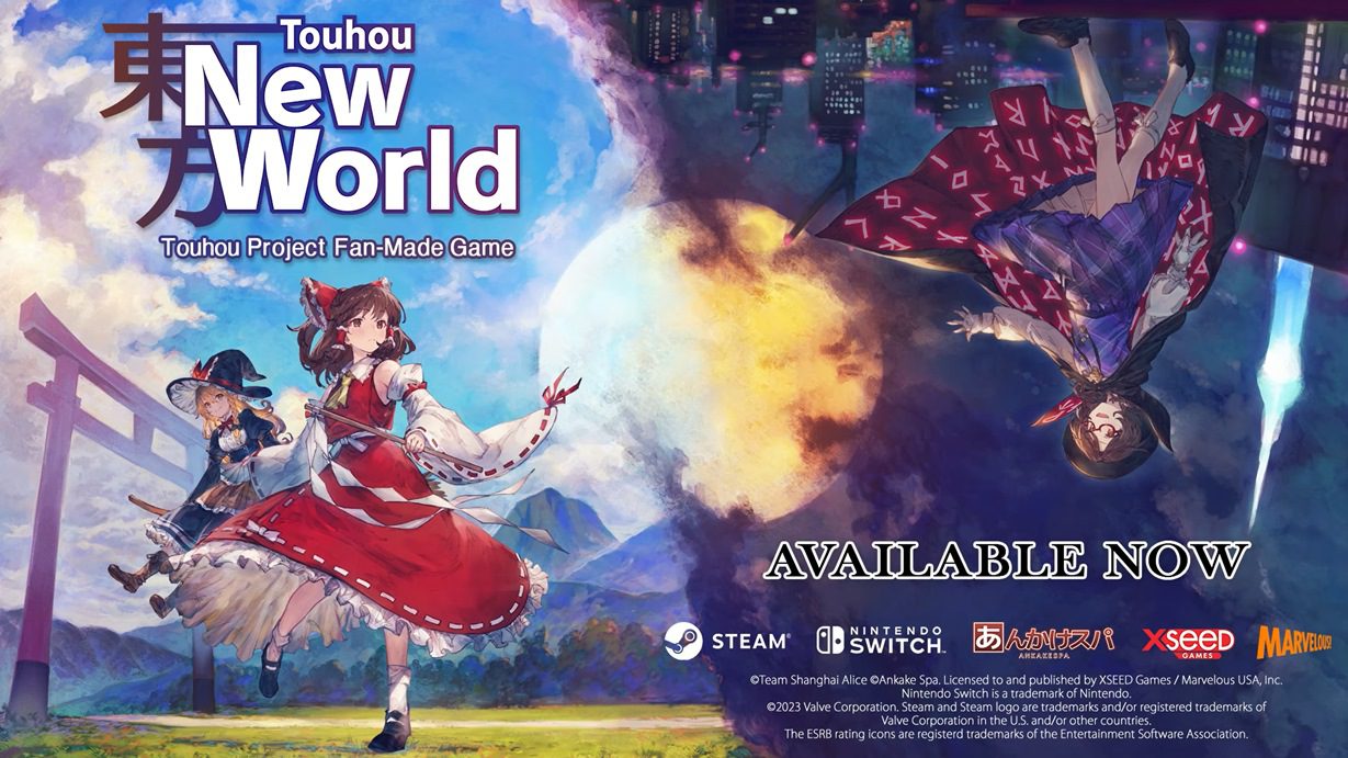 Bande-annonce de lancement de Touhou: New World
