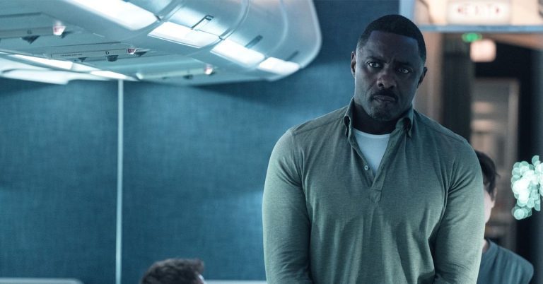 Le meilleur thriller de l'année est une émission télévisée sur Idris Elba dans un avion
