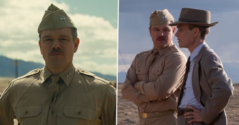 Matt Damon parle de son général Oppenheimer "fascinant": "Il n'y a pas du tout réfléchi"
