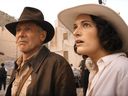 Chapeau bas à Harrison Ford et Phoebe Waller-Bridge dans Indiana Jones et le cadran du destin.