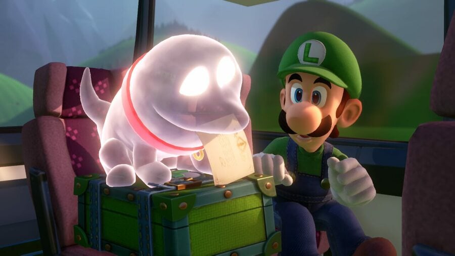 Meilleurs chiens dans les jeux Nintendo - Luigi's Mansion 3