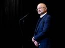 Le ministre de la Justice et procureur général du Canada, David Lametti, s'adresse aux médias après son arrivée pour une retraite du cabinet fédéral au cours des trois prochains jours à Hamilton, en Ontario, le 23 janvier 2023. 