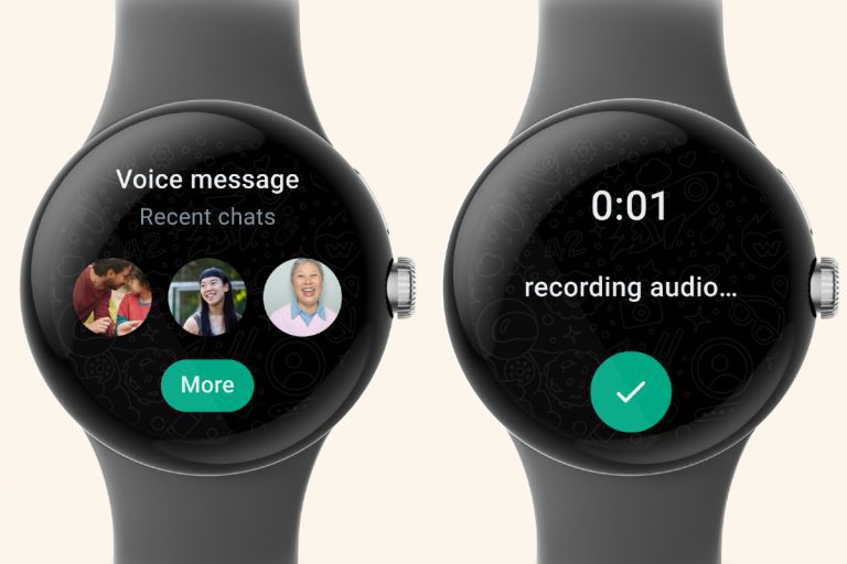 WhatsApp lance une application smartwatch autonome pour Wear OS