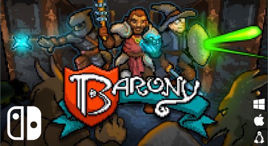 Co-Optimus - Actualités - Roguelike à la première personne "Barony" arrive sur Switch le 1er août, avec une coopération multijoueur