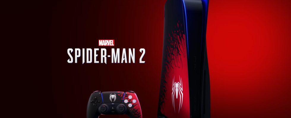 how to preorder Marvels Spider-Man PlayStation 5 PS5 console special limited edition console bundle exclusive DualSense Venom Harry Osborn story trailer Marvel's Spider-Man 2