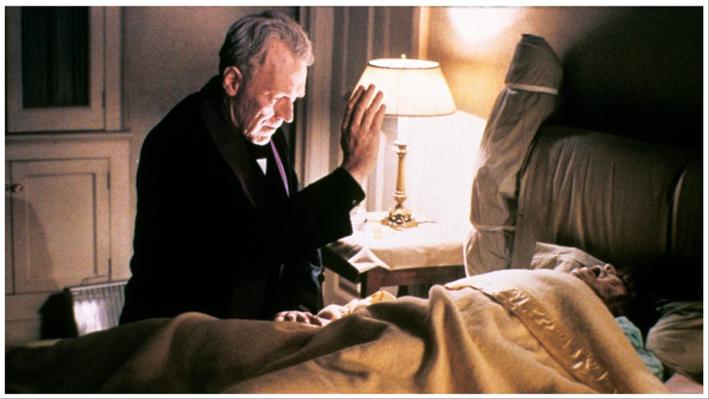 THE EXORCIST, Max Von Sydow, Linda Blair, 1973