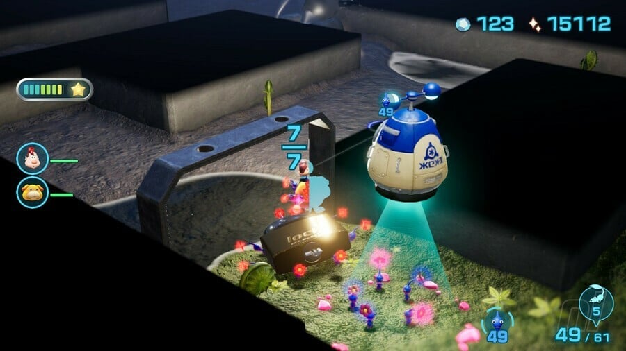 Château englouti de Pikmin 4