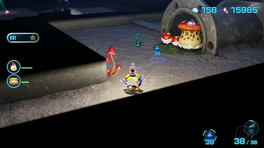 Château englouti de Pikmin 4