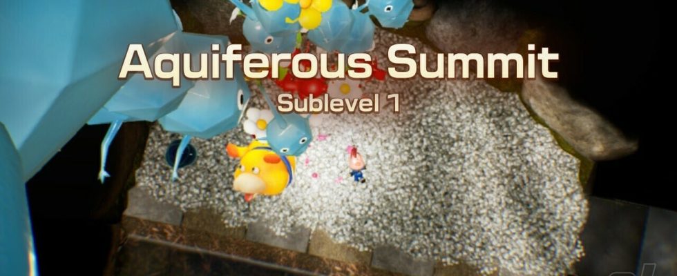 Pikmin 4: Procédure pas à pas du sommet aquifère