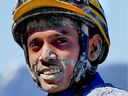 Le jockey Brian Boodramsingh.