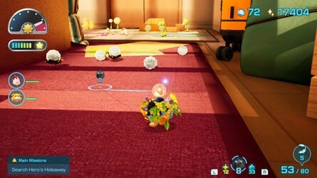 Le refuge du héros de Pikmin 4