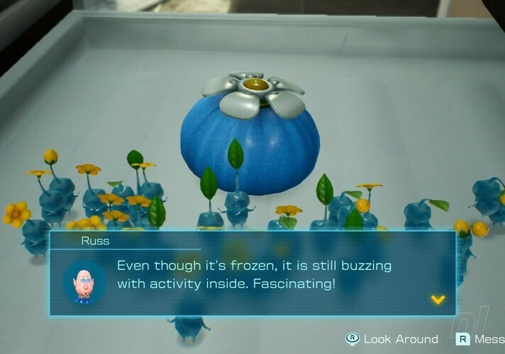 Le refuge du héros de Pikmin 4