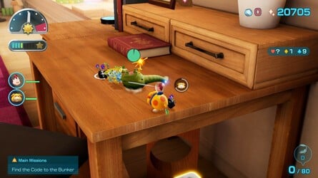 Le refuge du héros de Pikmin 4