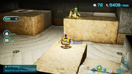 Pikmin 4 Cour isolée