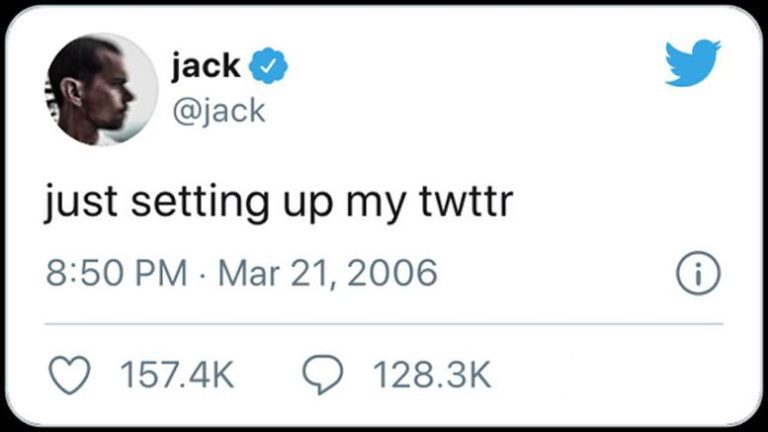 NFT du premier tweet de Jack Dorsey a coûté 2,9 millions de dollars et est maintenant mis aux enchères pour 2 000 dollars