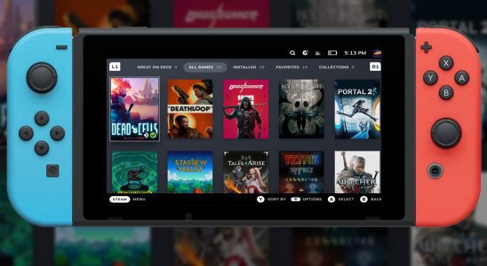 Steam Deck obtient un nouveau challenger avec le mod Nintendo Switch Linux