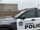 Un croiseur de la police de Toronto.