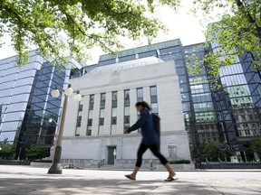 L'édifice de la Banque du Canada à Ottawa.