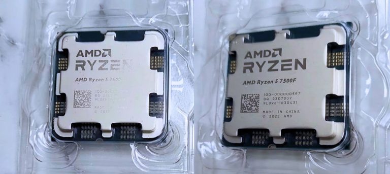 AMD Ryzen 5 7500F serait bientôt disponible, pas de support iGPU