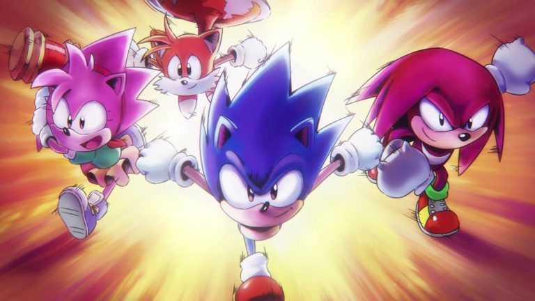 Animation d'ouverture de Sonic Superstars    
