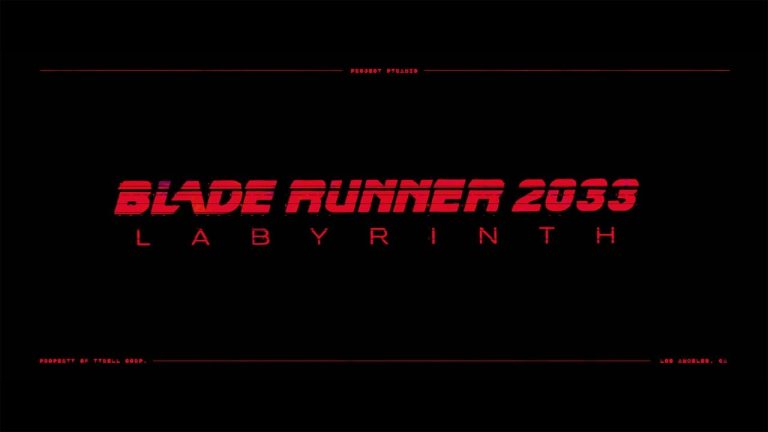 Annapurna Interactive annonce Blade Runner 2033 : Labyrinthe pour console, PC    
