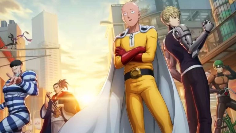 Annonce du jeu multijoueur gratuit One Punch Man
