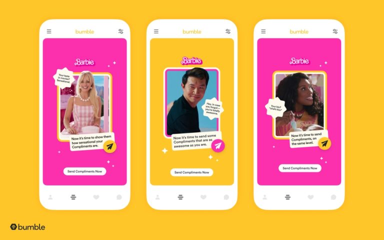 Barbie et Ken sont vos entraîneurs de rencontres dans la nouvelle fonctionnalité de Bumble