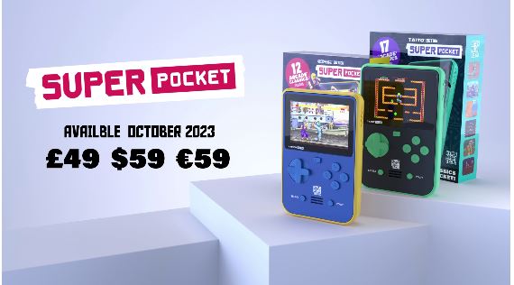 Blaze Entertainment dévoile le système de jeu rétro Super Pocket
