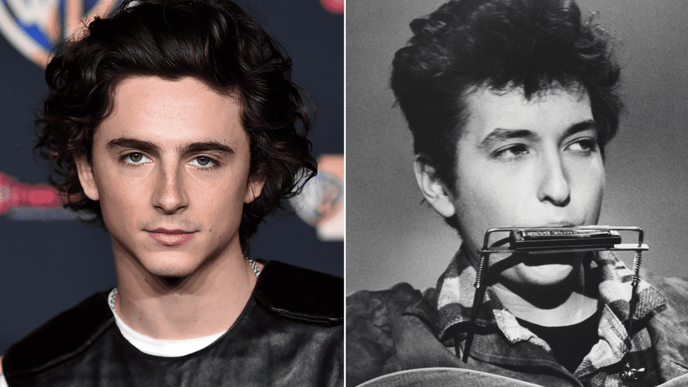 timothee chalamet bob dylan