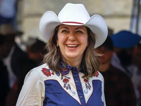 La première ministre de l'Alberta, Danielle Smith.