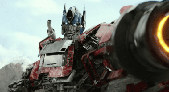 Optimus Prime in Transformers: Rise of the Beasts