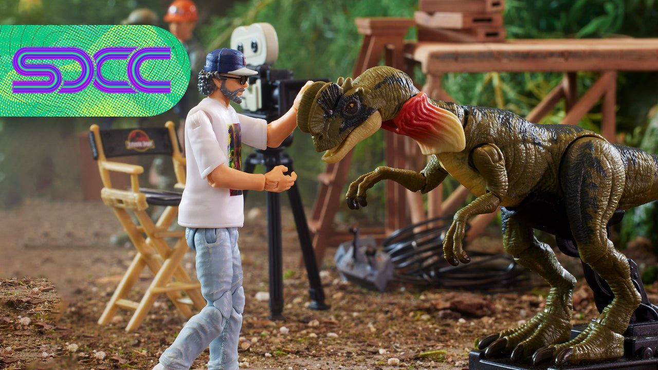 Comic-Con 2023 : le réalisateur de Jurassic Park, Steven Spielberg, immortalisé sous forme de figurine
