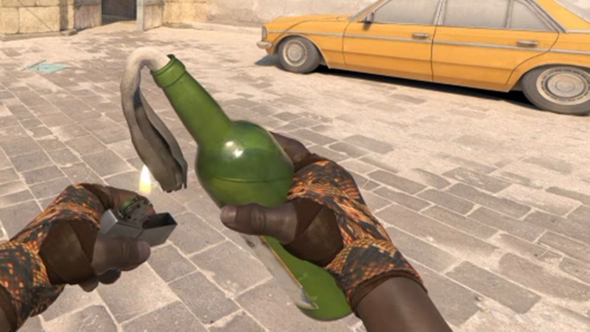 Counter-Strike 2 liquid in bottle shader