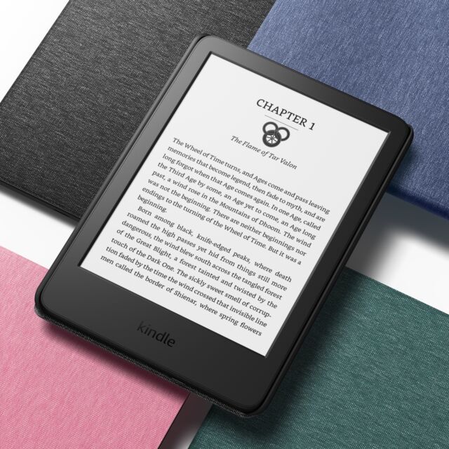 La nouvelle liseuse Kindle d'Amazon.