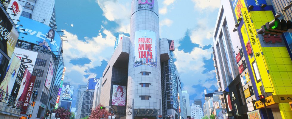 Démo du projet Unreal Engine 5 d'Anime Tokyo