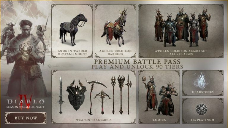 Diablo 4 Season 1 Battle Pass n'inclut pas assez de devises pour acheter quoi que ce soit dans le magasin - ou le prochain Battle Pass
