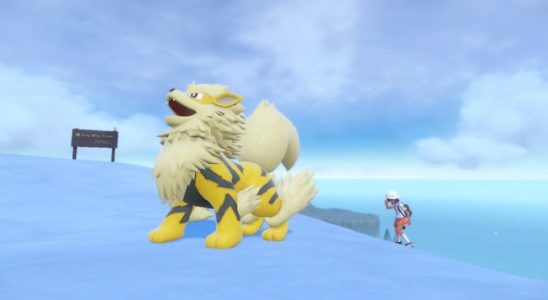 Pokemon Scarlet Violet Shiny Arcanine code distribution