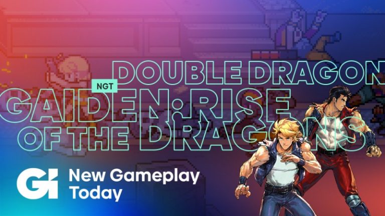  Double Dragon Gaiden : Le Soulèvement des Dragons |  Nouveau gameplay aujourd'hui
