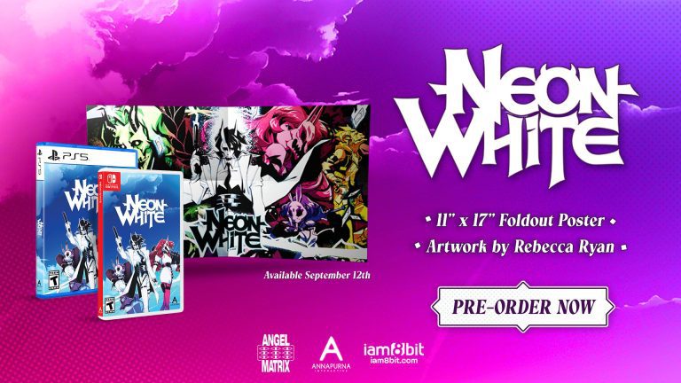 Édition physique Neon White pour PS5, Switch lance le 15 septembre    
