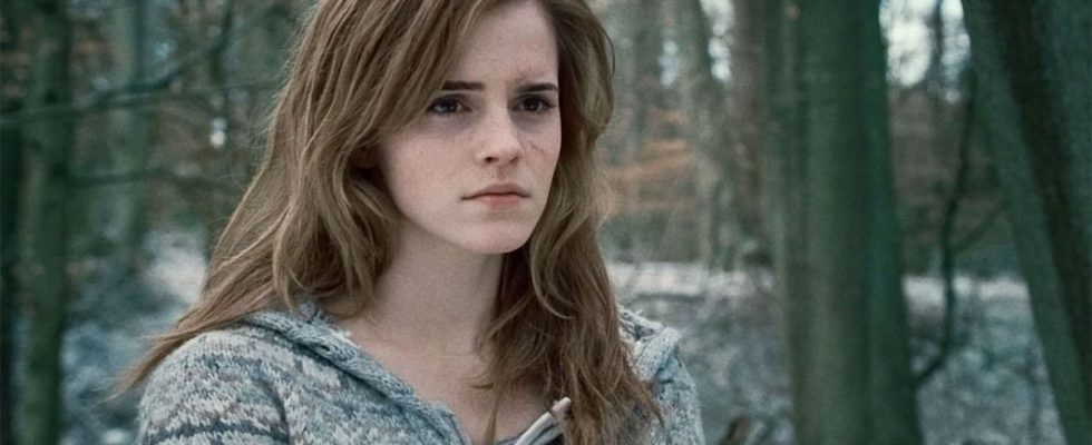 Emma Watson in Harry Potter and the Deathly Hallows screenshot