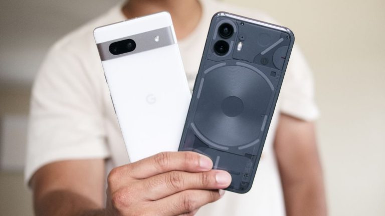 Face à face avec l’appareil photo Nothing Phone 2 vs Google Pixel 7a – il y a un gagnant clair