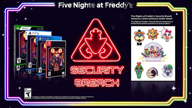 Five Nights at Freddy's : sortie physique de Security Breach
