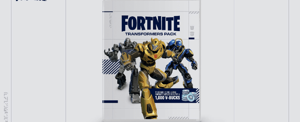 Fortnite ajoute le Battle Bus en tant que skin Transformer dans le nouveau pack physique