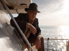 Indiana Jones (Harrison Ford) dans Indiana Jones et le cadran du destin de Lucasfilm.