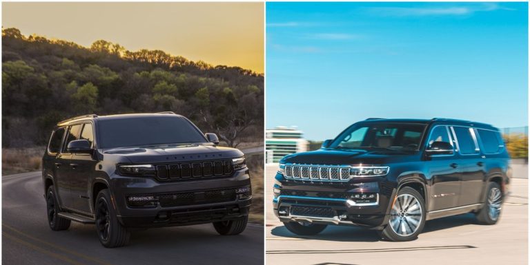 Jeep Wagoneer 2023 vs Jeep Grand Wagoneer 2023 : comment ils se comparent